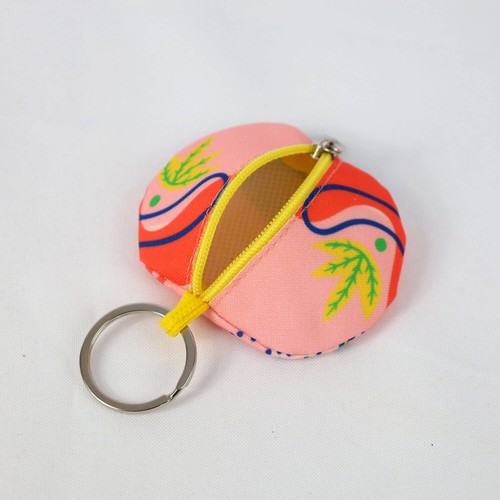 CUSTOMIZABLE RPET ROUND COIN PURSE