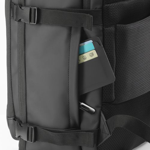 Laptop backpack (15) made of water resistant soft PU Laptop backpack (15) made of water resistant soft PU