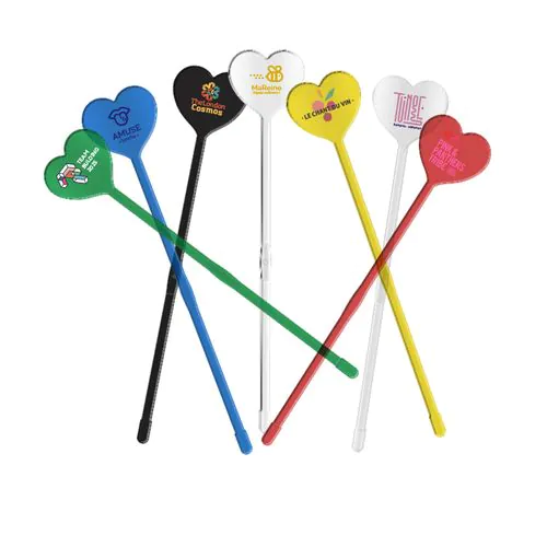 AGITATEUR COCKTAIL COEUR SPATULE 190 mm AGITATEUR COCKTAIL COEUR SPATULE 190 mm