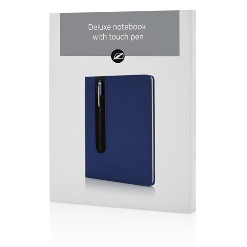 Libreta A5 PU básica con bolígrafo táctil Libreta A5 PU básica con bolígrafo táctil