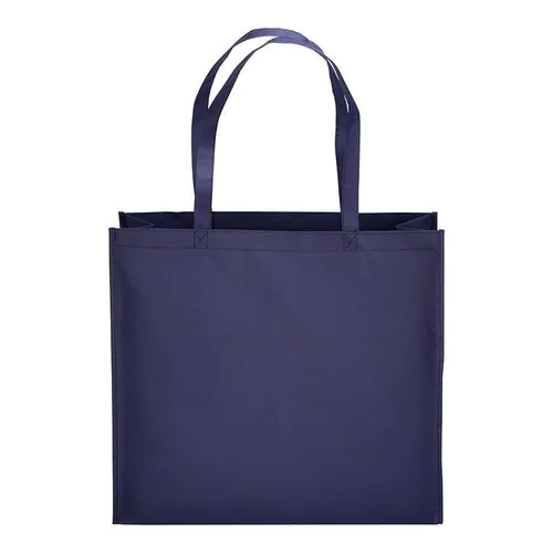 80g/m2 R-pet shopping bag with long handles and gusset 80g/m2 R-pet shopping bag with long handles and gusset