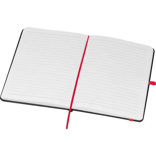 A5 notebook with coloured engraving