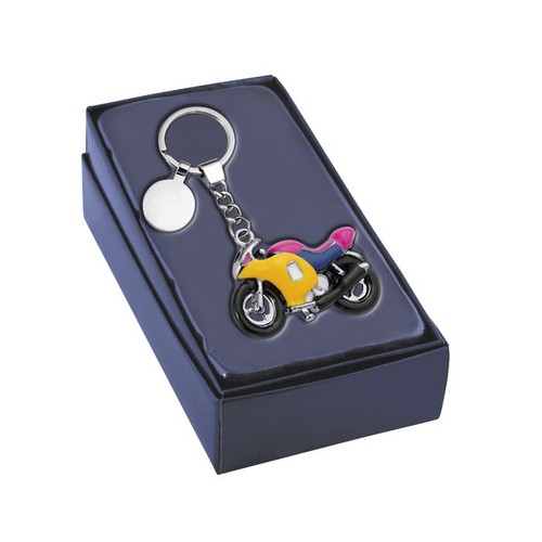 PORTE-CLÉS MOTO COLORÉ