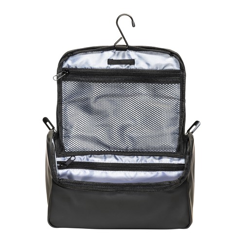 Beauty case in soft PU water resistant.