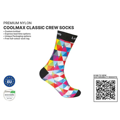 Premium COOLMAX Classic Crew de Kingly