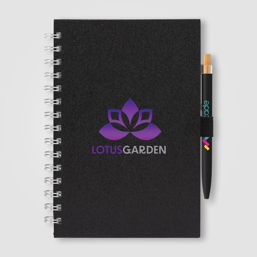 Terra Bloc-notes à spirales en carton de lait recyclé - A5 et Stylo Reborn Set