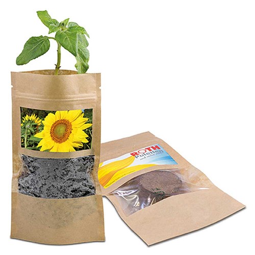 Green out of the Bag with seeds - Sunflowers Green out of the Bag with seeds - Sunflowers
