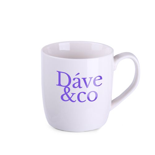 Beker Decor 350ml wit Beker Decor 350ml wit
