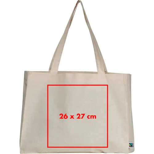 Bolsa de algodón de comercio justo Bolsa de algodón de comercio justo