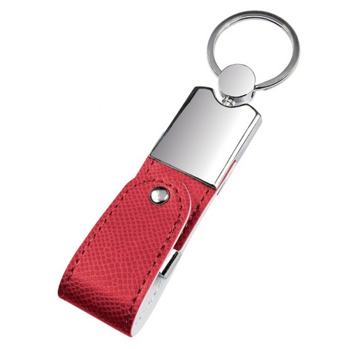 USB LEATHER RED