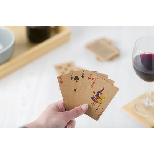 Recycled paper playing cards Andreina