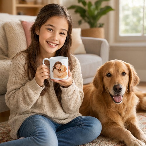 Mug Premium Personnalisé – Porcelaine Véritable, sur Commande Mug Premium Personnalisé – Porcelaine Véritable, sur Commande