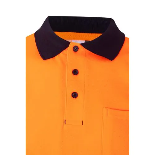 VL ACHELOUS. Polo piqué bicolore (150g/m²) à manches courtes, en coton (55%) et polyester (45%) VL ACHELOUS. Polo piqué bicolore (150g/m²) à manches courtes, en coton (55%) et polyester (45%)