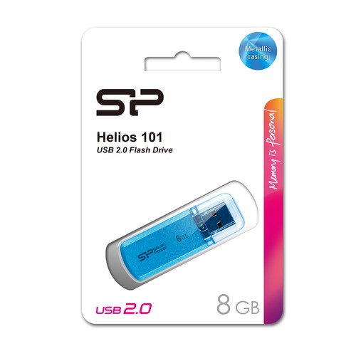Pendrive silicon power helios 101 2.0 8GB Pendrive silicon power helios 101 2.0 8GB