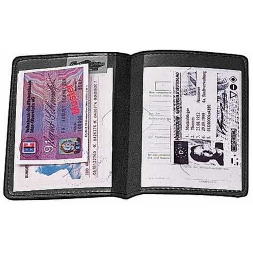 CreativDesign® ID card holder "Paper Label 2" black