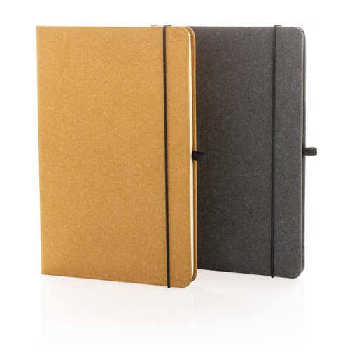 A5 Hardcover Notizbuch aus GRS recyceltem PU A5 Hardcover Notizbuch aus GRS recyceltem PU