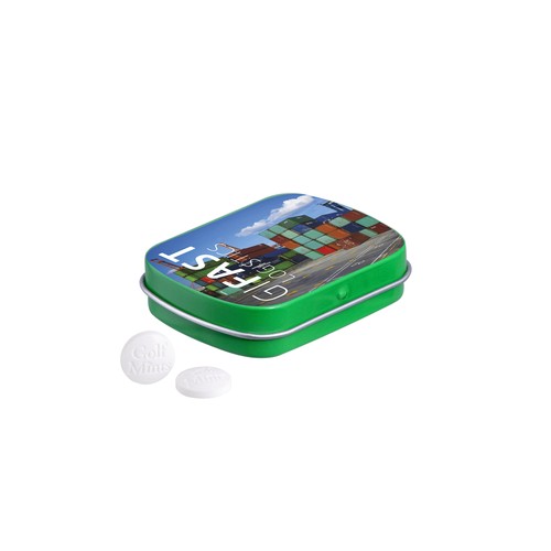 Scharnierblikje golf mints Scharnierblikje golf mints