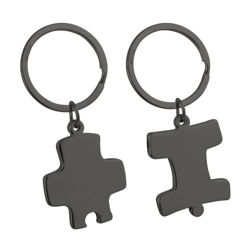 DOUBLE BROWN MAGNET PUZZLE KEY RING DOUBLE BROWN MAGNET PUZZLE KEY RING