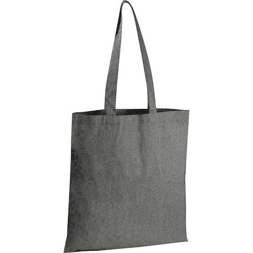 Borsa in cotone riciclato con manici lunghi LAMBERTO Borsa in cotone riciclato con manici lunghi LAMBERTO