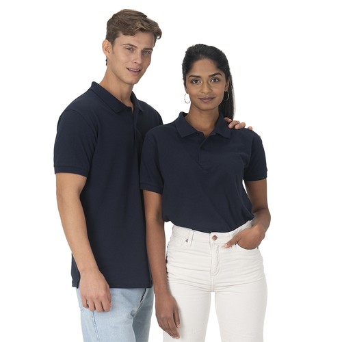 Polo 100% tissu régénéré