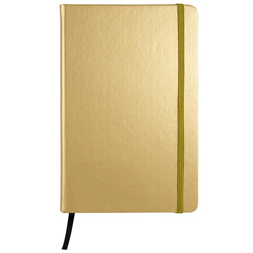 Cahier A5 avec couverture métallisée Valverde