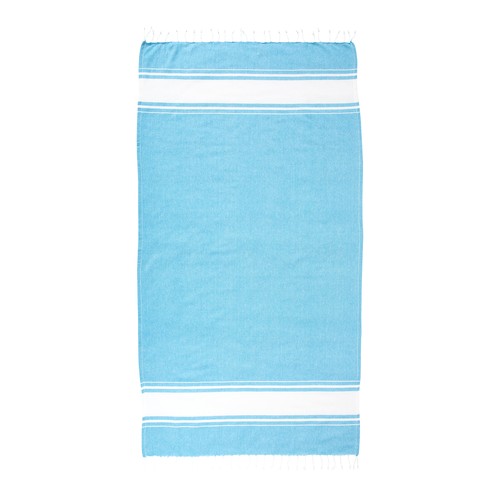 Beach towel /pareo in recycled cotton 180 gr/m2