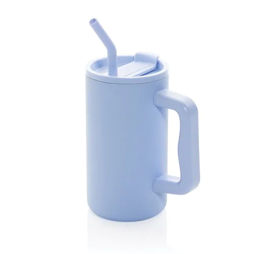 Cube RCS certified recycled steel mug 800ml Cube RCS certified recycled steel mug 800ml