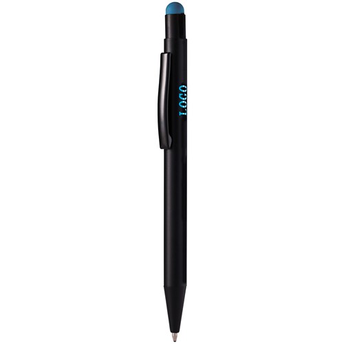 STYLO À BILLE EN ALUMINIUM SOFT TOUCH AVEC ÉCRAN TACTILE