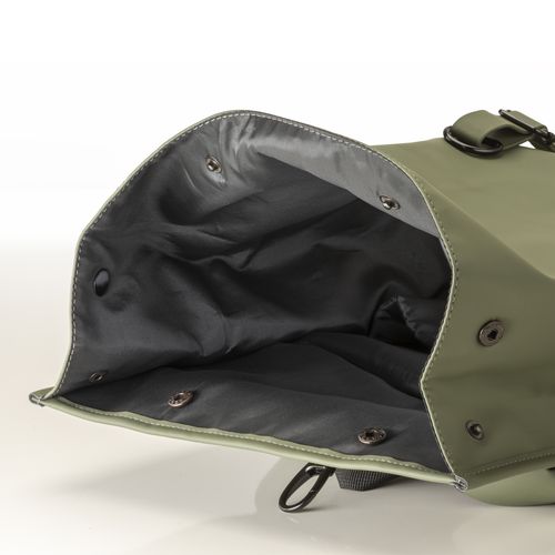 Recycled water-resistant Soft PU (15") backpack