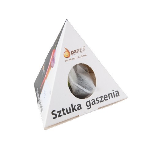 10 Pyramid tea-bags in pyramid paper box