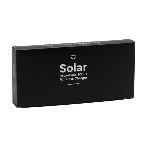 Solar Powerbank 8000+ Wireless Charger Solar Powerbank 8000+ Wireless Charger