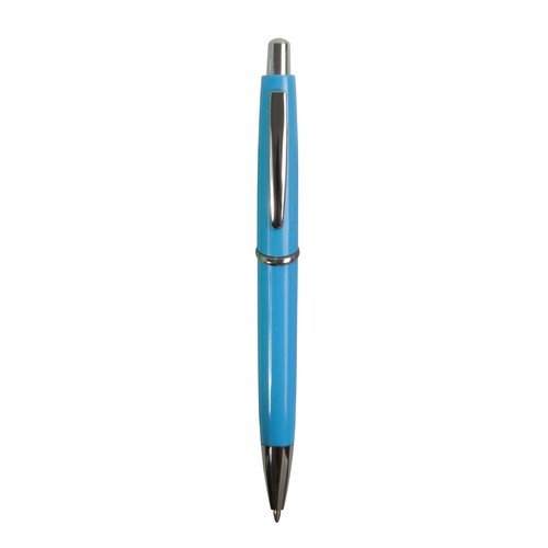ABS plastic snap pen with coloured barrel and metal clip, jumbo refill ABS plastic snap pen with coloured barrel and metal clip, jumbo refill