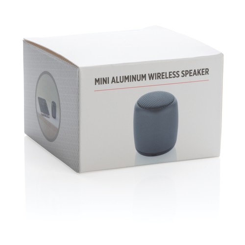 Mini speaker wireless in alluminio Mini speaker wireless in alluminio