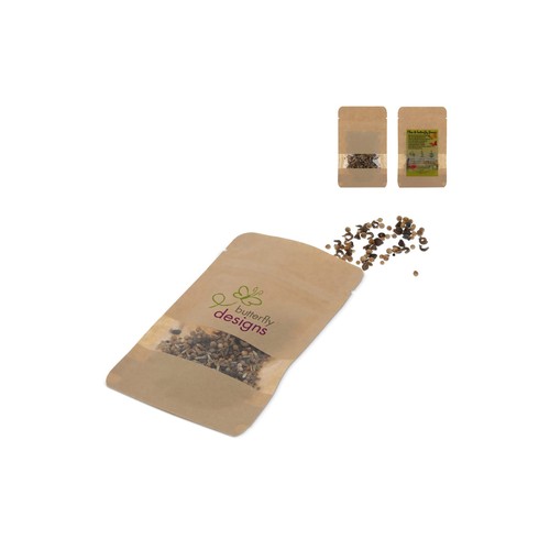 Bolsas de semillas de flores de abeja y mariposa de 4 gramos Bolsas de semillas de flores de abeja y mariposa de 4 gramos