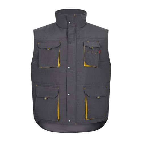 VL NERGAL. Padded vest, two-tone, multi-pocket (120g/m²), in polyester (100%) VL NERGAL. Padded vest, two-tone, multi-pocket (120g/m²), in polyester (100%)