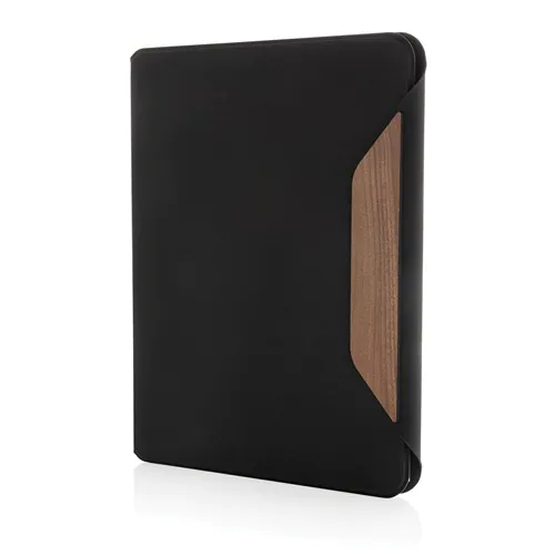 Conférencier A4 en noyer et rPET AWARE™ Teri Conférencier A4 en noyer et rPET AWARE™ Teri