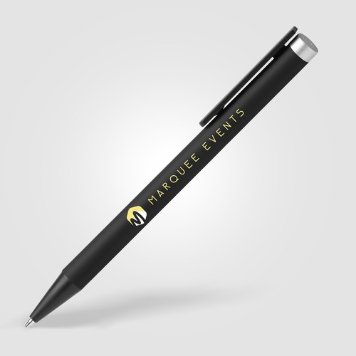 Stylo bille Volos en aluminium recyclé, finition miroir couleur