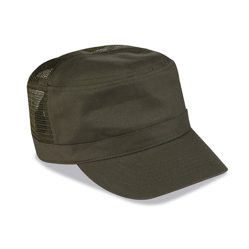 CASQUETTE MILITAIRE MESH EN COTON ET POLYESTER CASQUETTE MILITAIRE MESH EN COTON ET POLYESTER