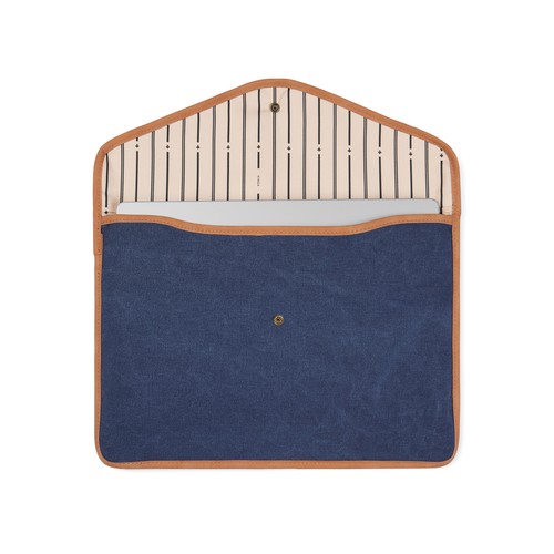 VINGA Bosler GRS recycled canvas 16" laptop sleeve VINGA Bosler GRS recycled canvas 16" laptop sleeve