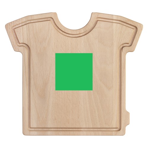 Tabla camiseta haya 25x28 cm