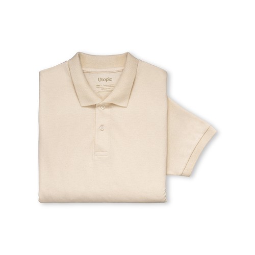 100% recycled fabric polo