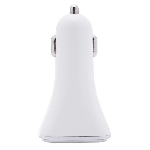 DOUBLE USB CAR PLASTIC CHARGER
