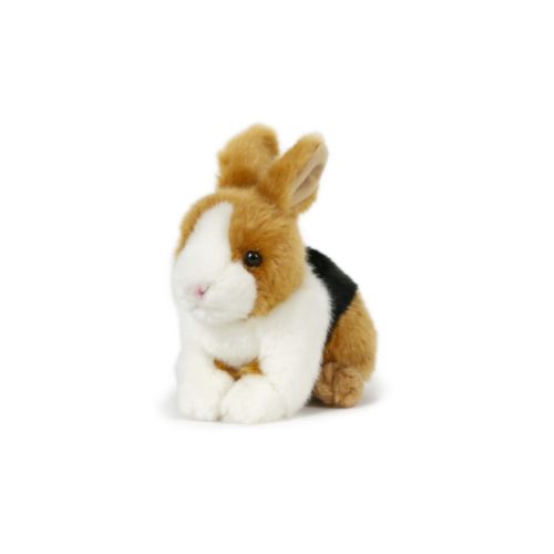 Lièvre, brun-noir-blanc 15 cm Lièvre, brun-noir-blanc 15 cm