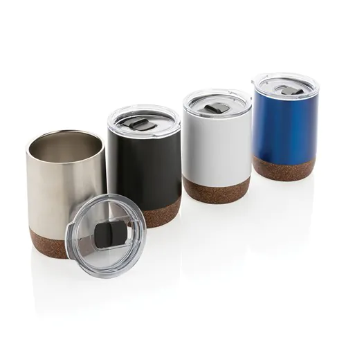 Petite tasse à café en liège et acier recyclé RCS Petite tasse à café en liège et acier recyclé RCS