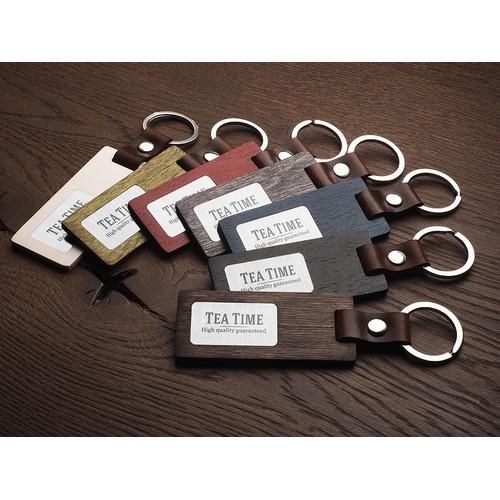 Wooden keyring Wooden keyring