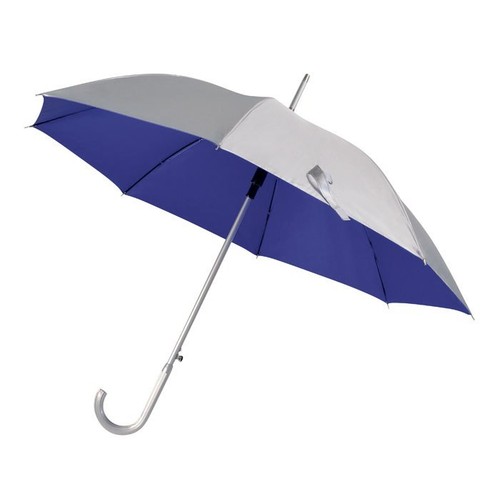 AUTOMATIC UMBRELLA SILVER/BLUE d=107 cm