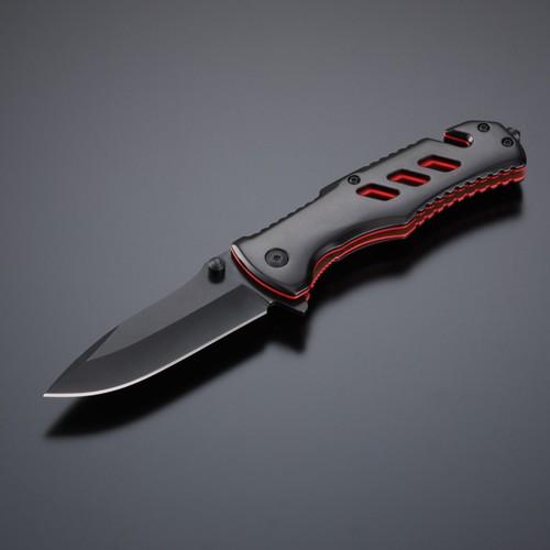 COUTEAU D'URGENCE EN ACIER REVÊTU DE TITANE OPTIMA COUTEAU D'URGENCE EN ACIER REVÊTU DE TITANE OPTIMA