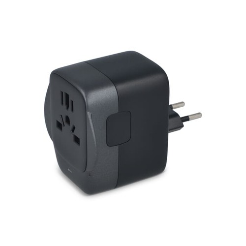 PowerPro Travel Adapter Made of Recycled Plastic PowerPro Travel Adapter Made of Recycled Plastic