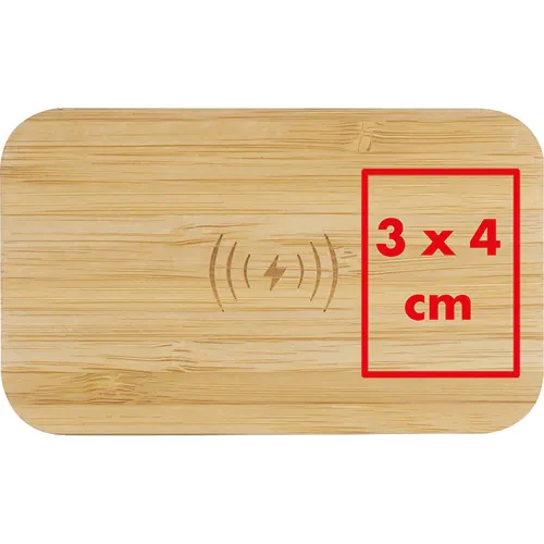 Altoparlante bluetooth con caricabatterie wireless PILAR Altoparlante bluetooth con caricabatterie wireless PILAR