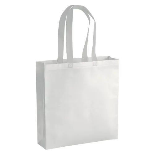 Bolsa laminada tejido no tejido, mangos largos y fuelle Bolsa laminada tejido no tejido, mangos largos y fuelle